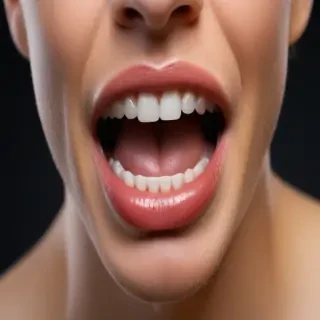 mouth transparent