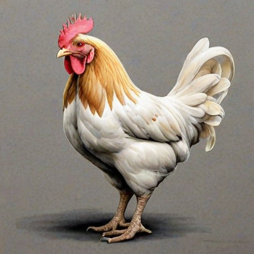 chicken drawing