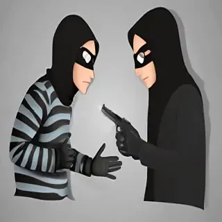 robber clipart