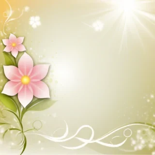 light flower background