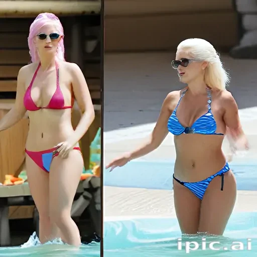 Christina Aguilera in bikini