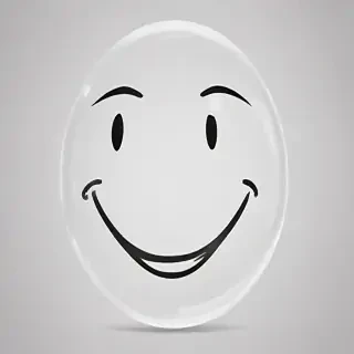 smiling face transparent