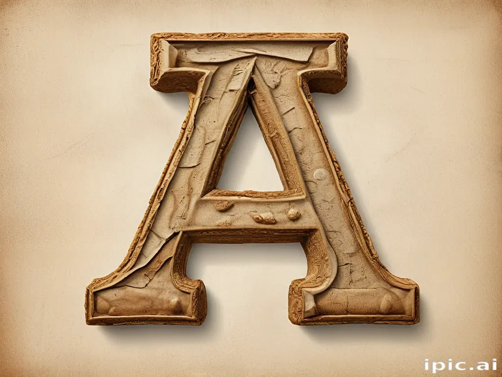 letter a png