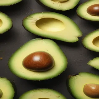 avocado drawing