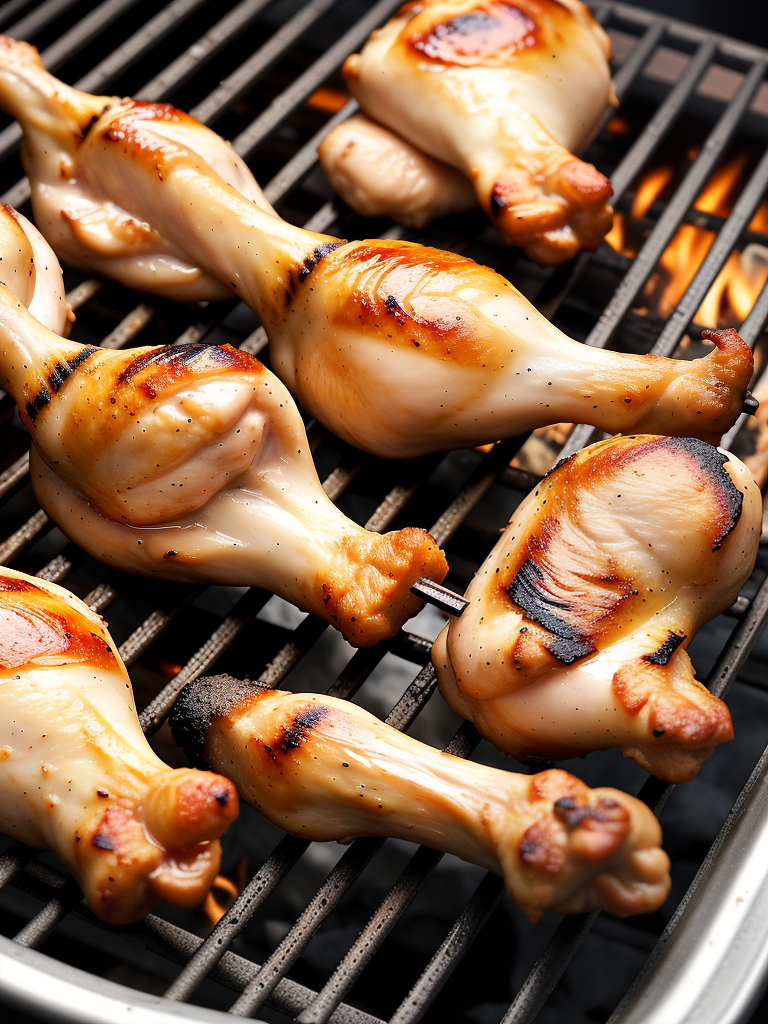 how long to cook chicken drumsticks on grill