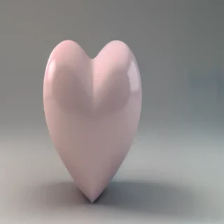 3d heart png