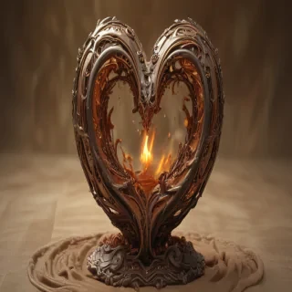 brown heart