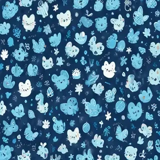 cute backgrounds blue