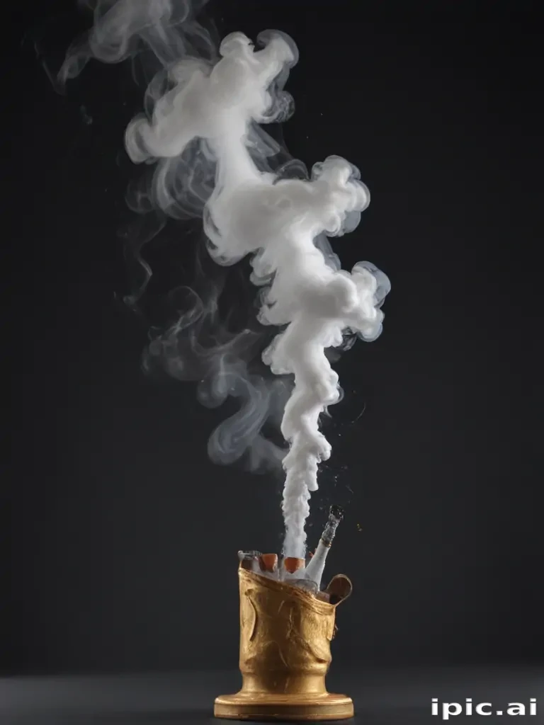 smoking transparent background