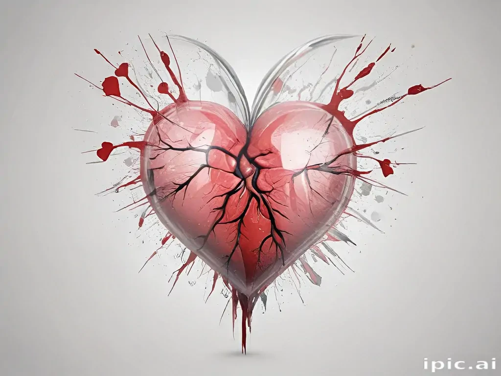 broken heart transparent