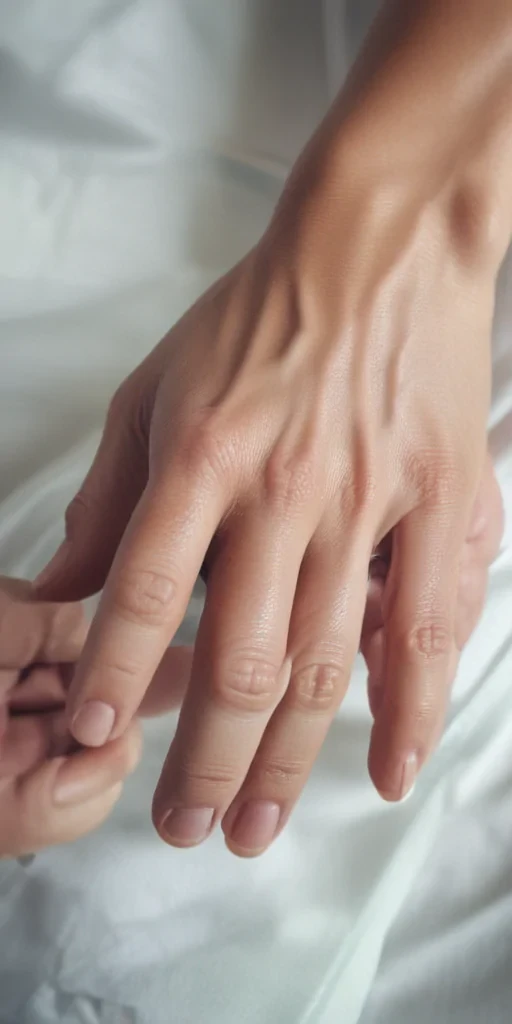 hospital patient hand pic