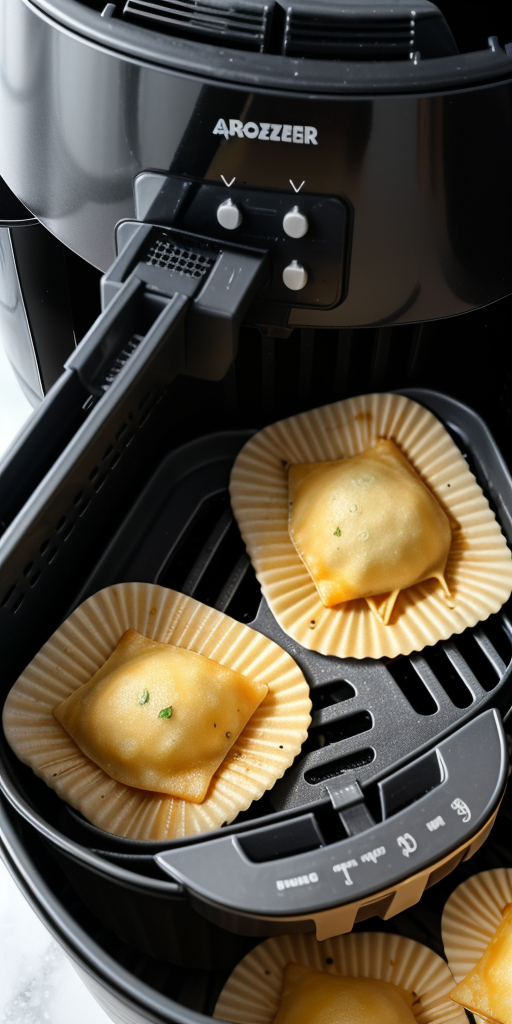 frozen ravioli in air fryer
