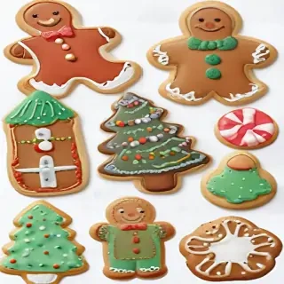 clip art christmas cookies