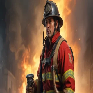 wallpaper fireman