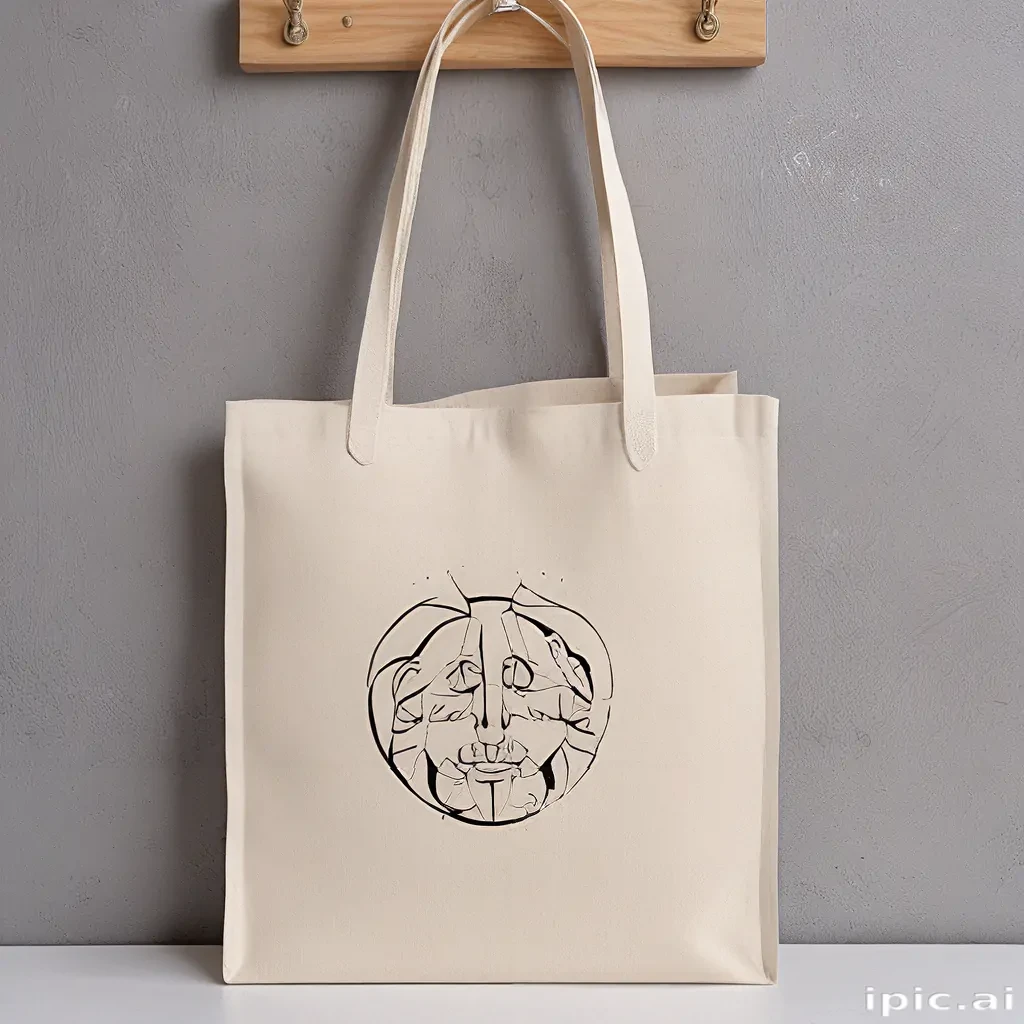 mock up tote bag