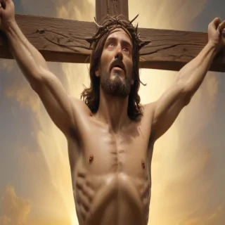 image of jesus on the cross
