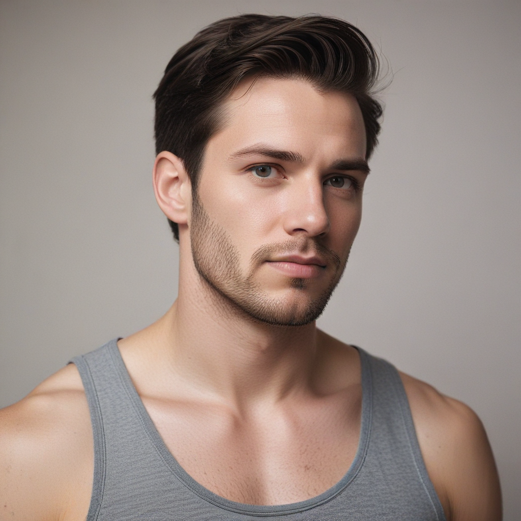 a man