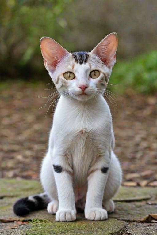 oriental bicolor cat breed