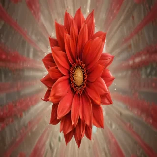 red flower bg