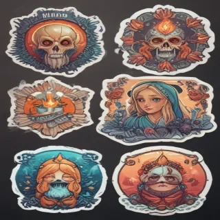 stickers clipart