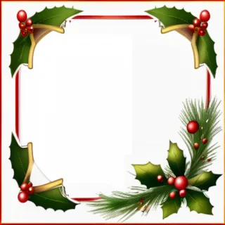 frame clipart christmas
