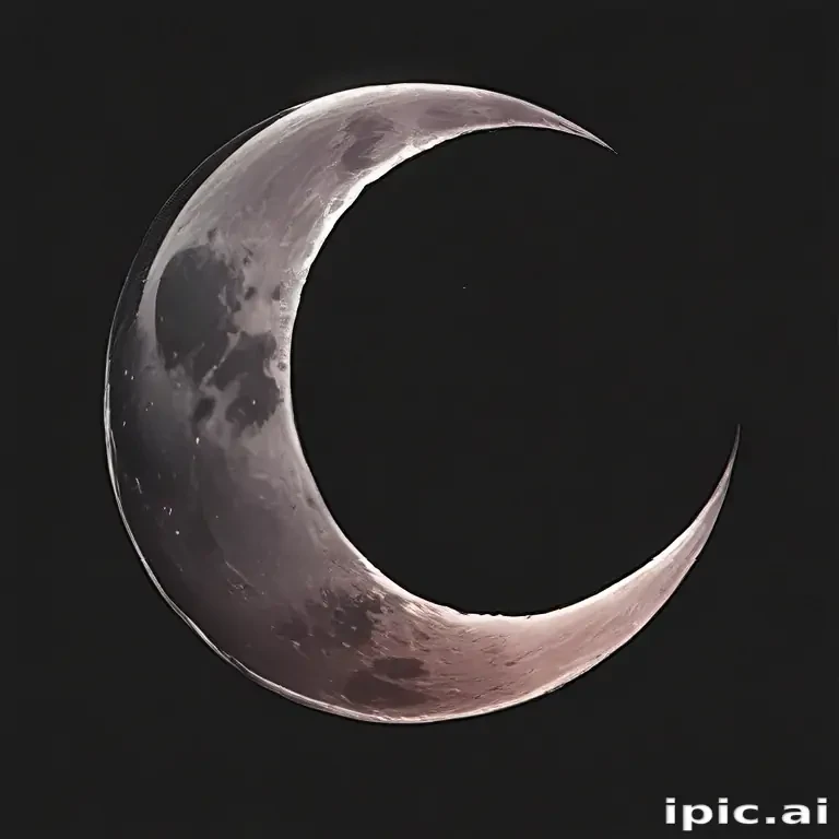 crescent moon transparent background