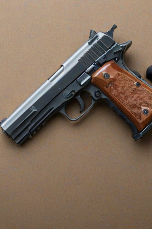 gun with no background