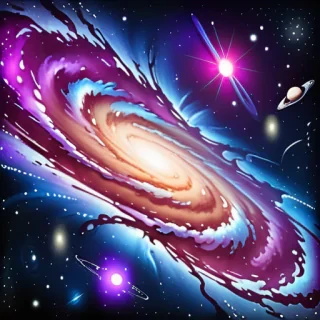 space galaxy background
