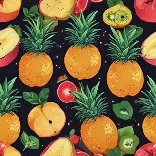 aesthetic fruit background