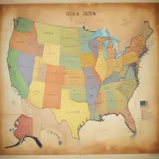 mapa usa
