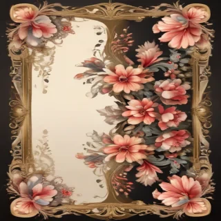 clipart borders flowers