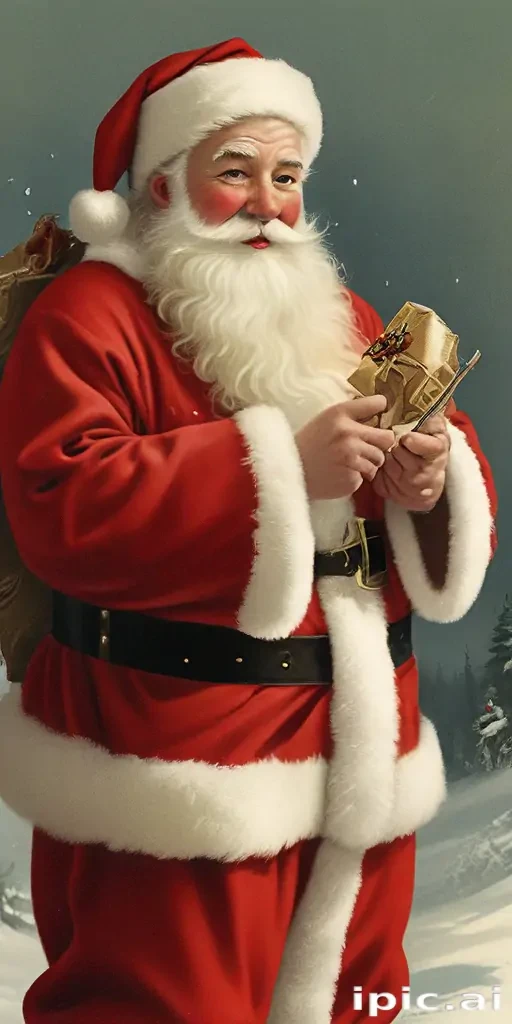 vintage santa image