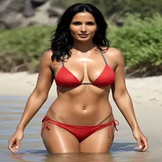 Padma Lakshmi in bikini