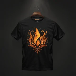 black tee png