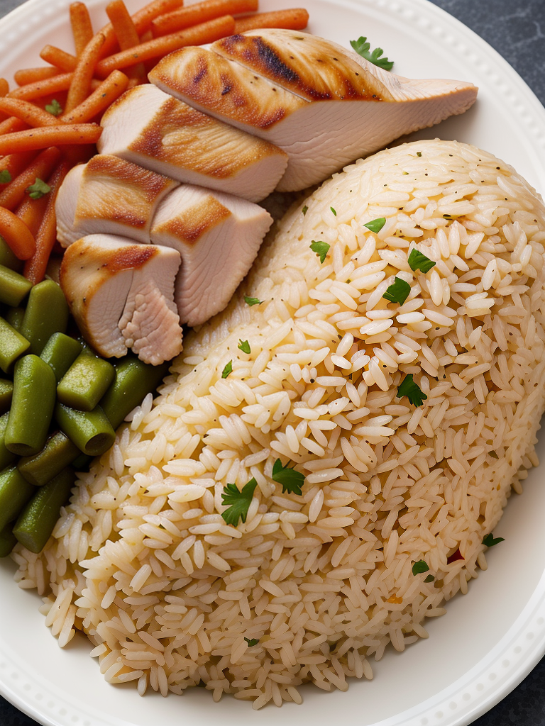what goes with chicken and rice