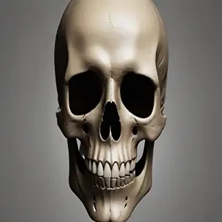 skull face png