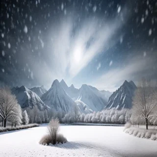 snowing background png