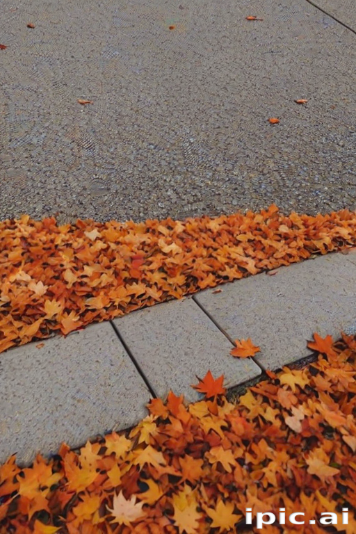 fall leaves aesthetic