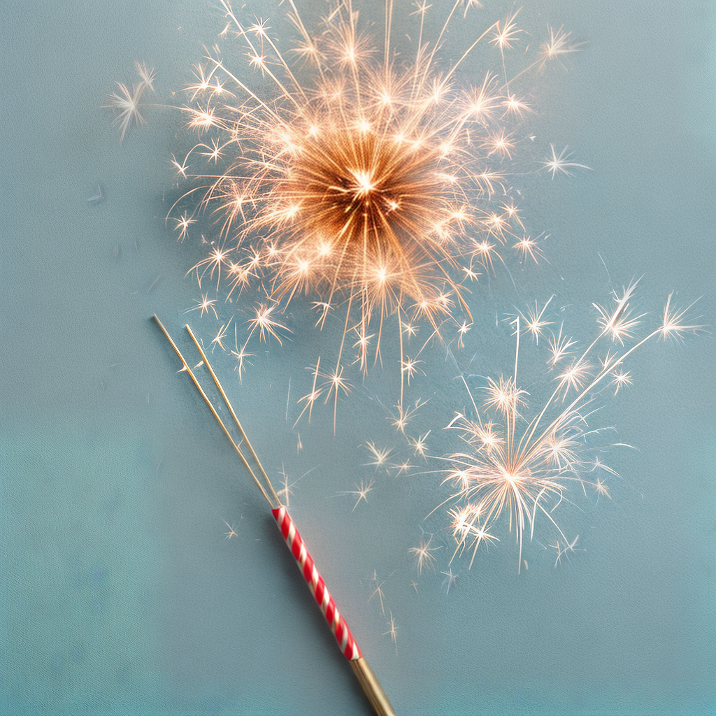 what is in a 4th of july sparkler