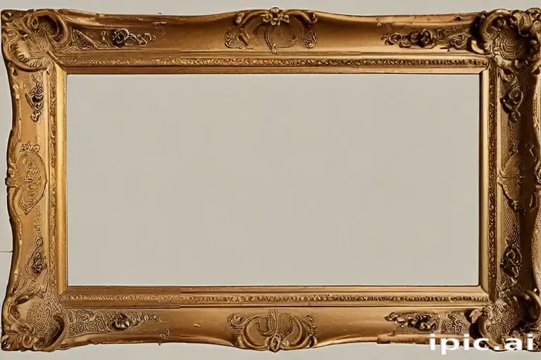 antique frame png