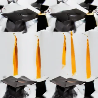 transparent graduation cap