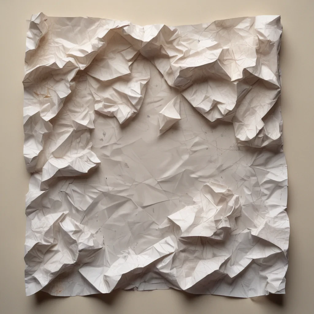 crumpled paper overlay