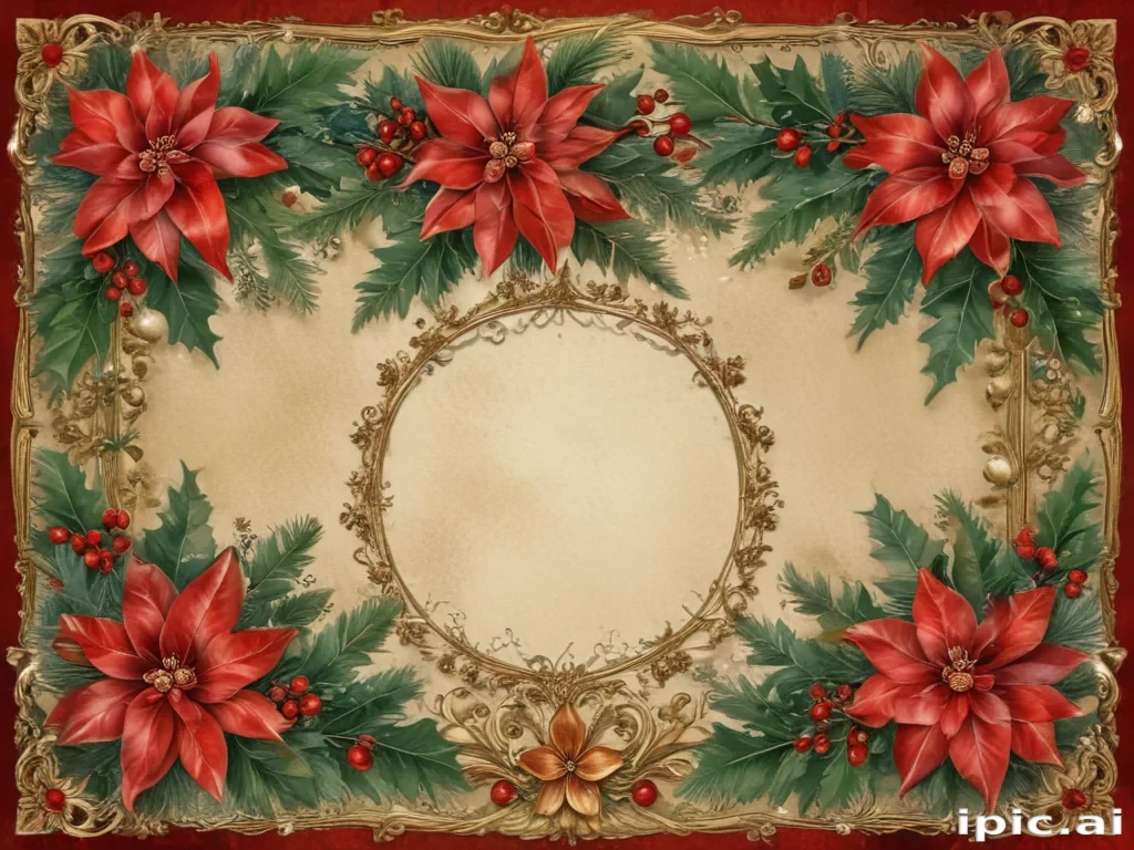 christmas clip art frames