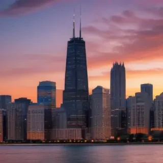 chicago skyline png