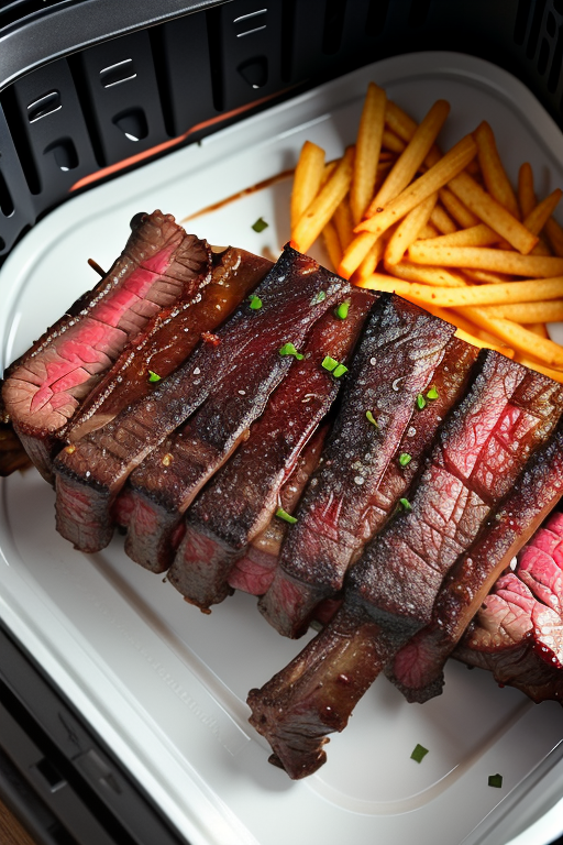 how long to cook beef ribs in air fryer