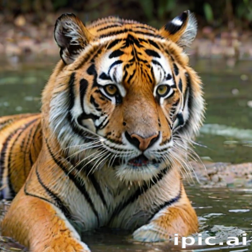transparent tiger