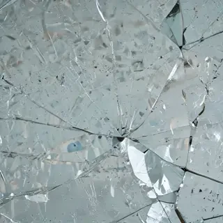 broken glass texture