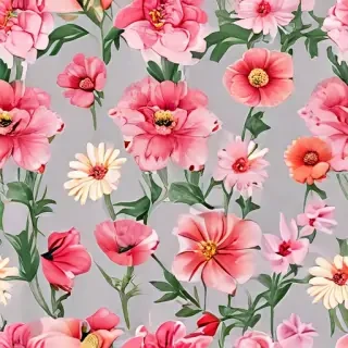 flowers clear background