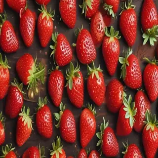 strawberry wallpaper iphone