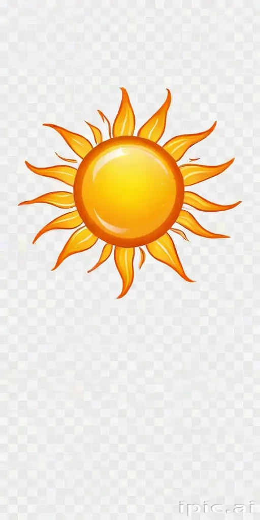 sun clipart transparent